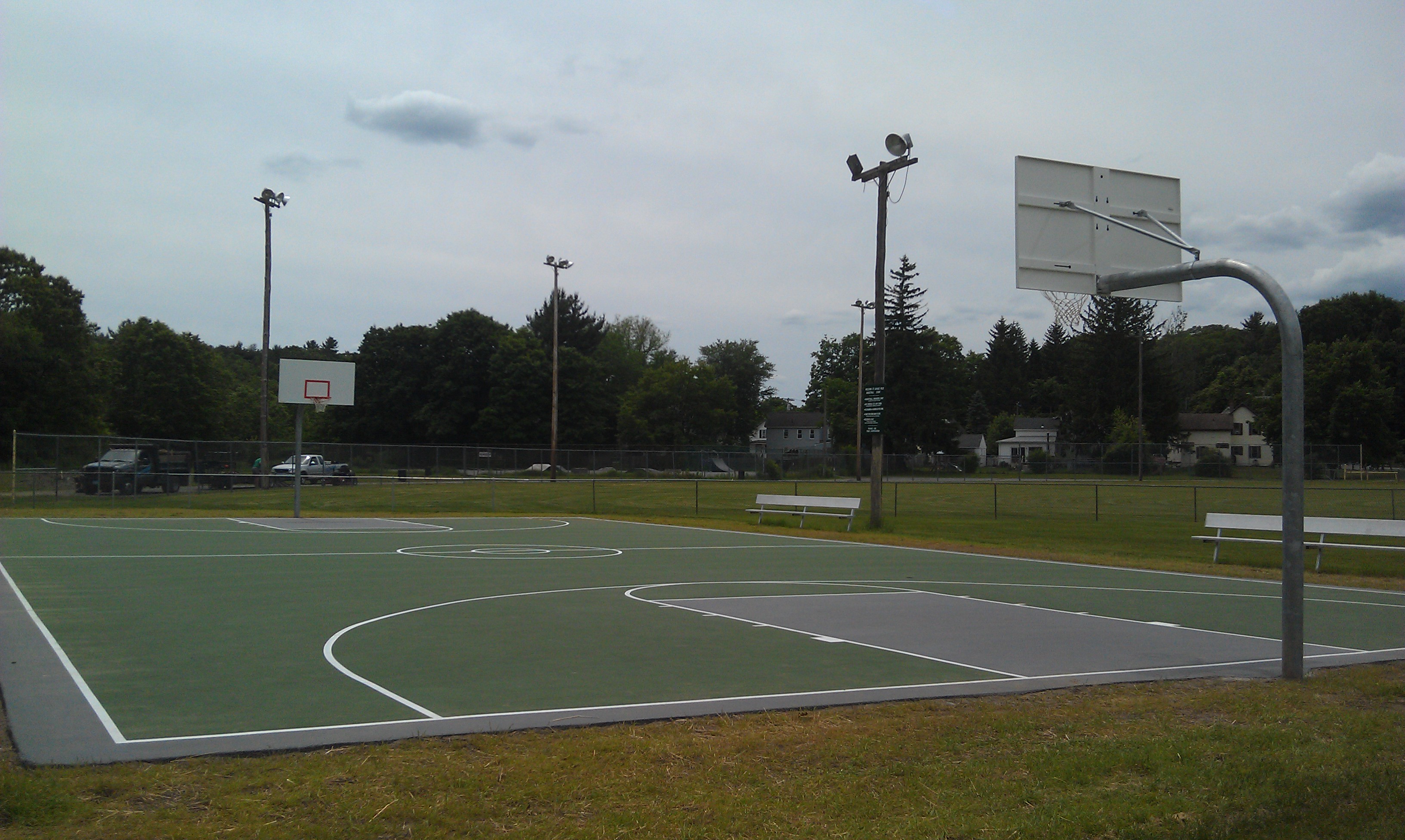 Savage Field Basketball Court